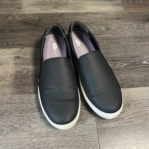Dr. Scholls WOMEN'S NOVA SLIP ON SNEAKER 11W Black Snake